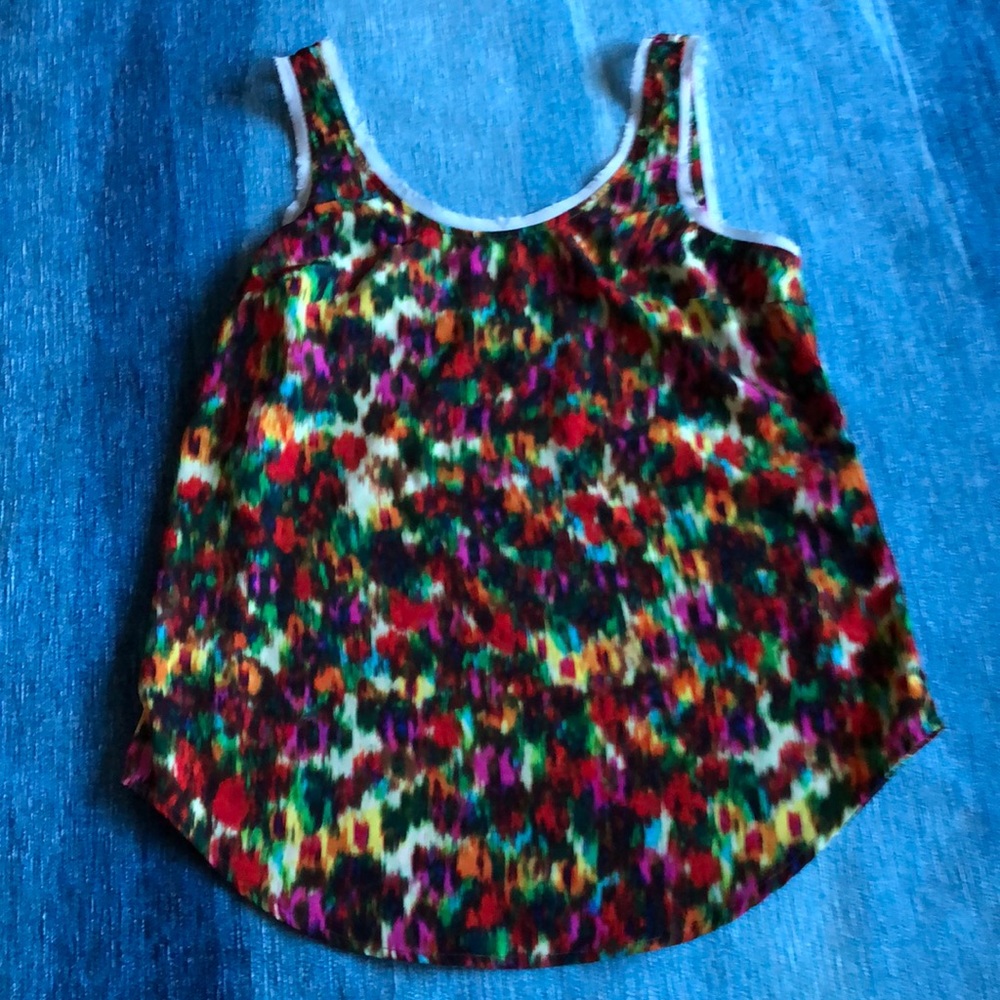 PJK Patterson J Kinkaid multicolor tank Small